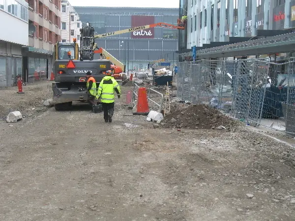 Entré, Malmö. Rise and decay of a shopping mall. Photo by Stefan Stenudd.