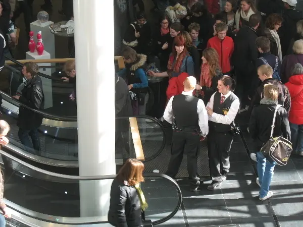 Entré, Malmö. Rise and decay of a shopping mall. Photo by Stefan Stenudd.