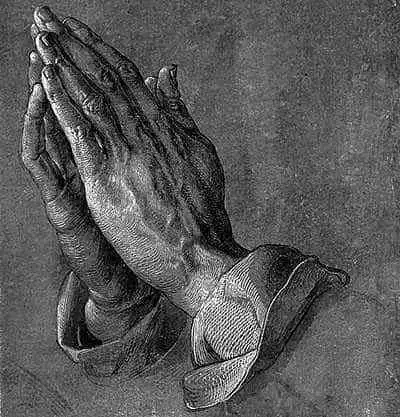 Praying hands, by Albrecht Dürer (1471-1528).